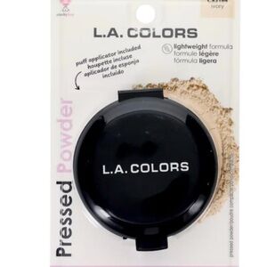 L.A. Colors Ivory Pressed Powder with Applicator